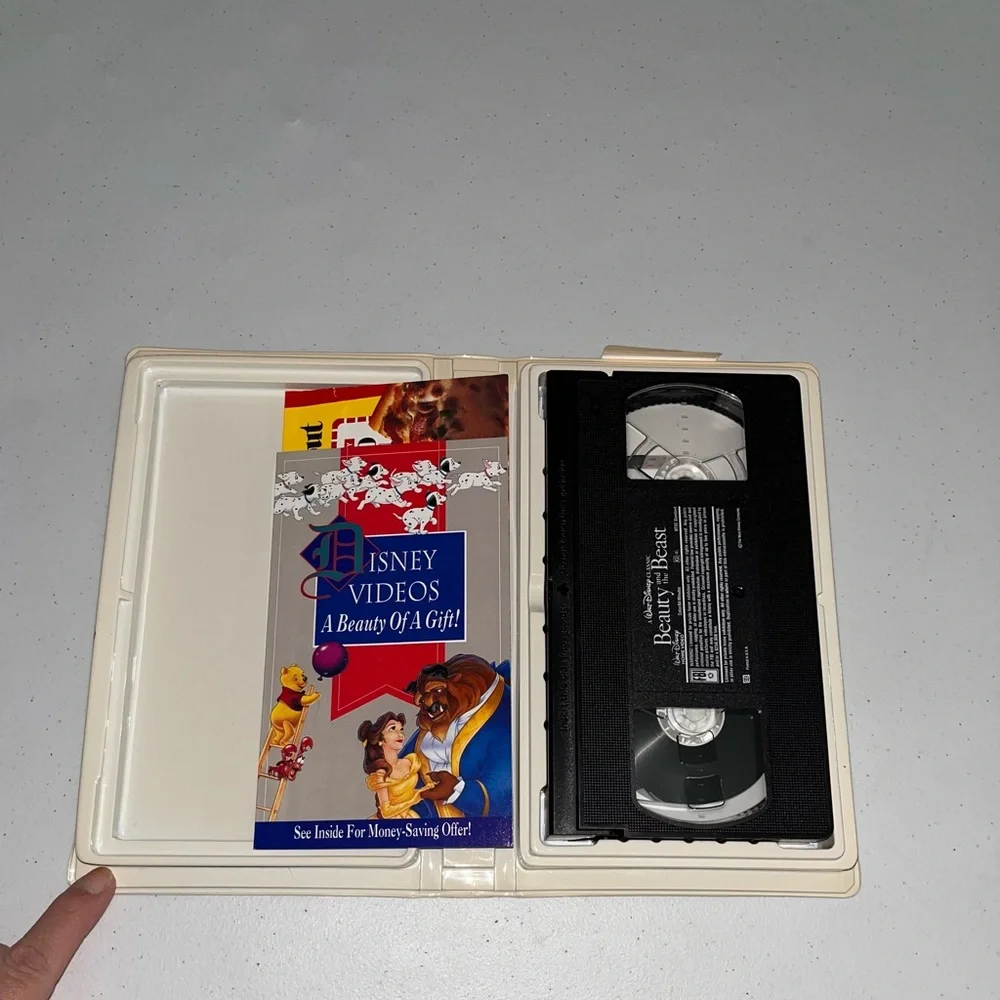 Disney’s Beauty & the Beast 1325 VHS Movie Black Diamond